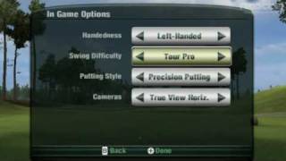 Tiger Woods PGA Tour 11, vídeo 1