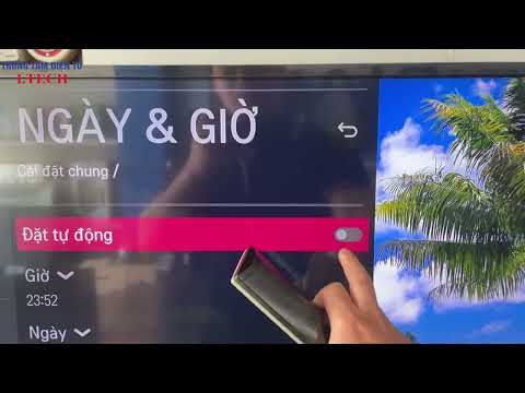 Cách sử lý lỗi không vào được youtobe trên tivi LG