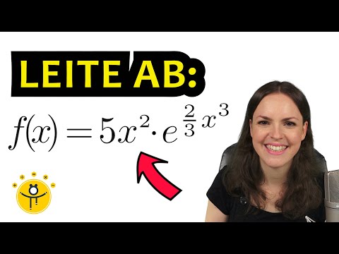 e Funktion ABLEITEN Produktregel – Ableitung e-Funktion nachweisen, Klammer