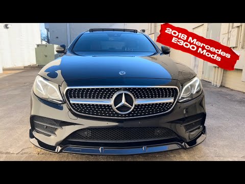 Mercedes E300 2018 Mods (Updated)