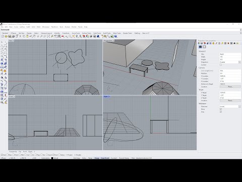 RHINO 7 Videocourse - 04 - Drawing with Precision Using Snap, Osnap, Ortho, Planar, Gumball, History