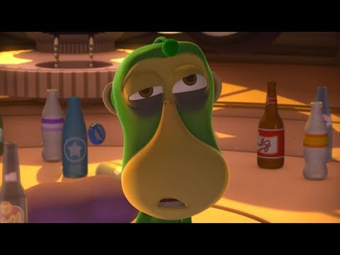 Alien Monkeys - Bottle opener - Crocodile 2 - Hawaii - Animation for Kids