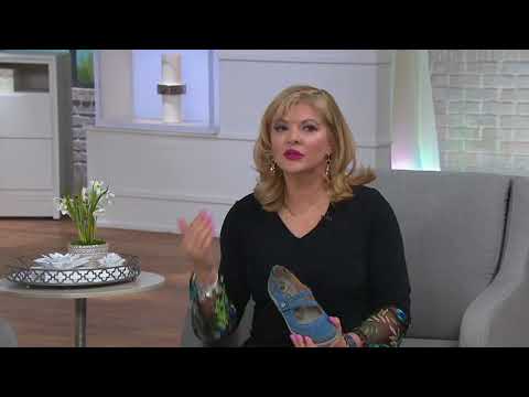 Earth Origins Perforated Leather Slip-On Shoes - Tova on QVC