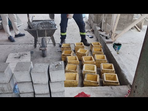TEST OF COMPRESSIVE STRENGTH OF CONCRETE - CUBE CASTING