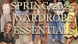 2025 Spring Wardrobe Essentials! *Spring Capsule Wardrobe*