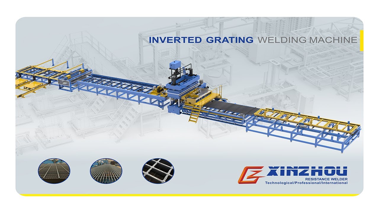 Automatic steel grating welding machine--xinzhou
