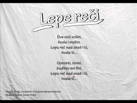 Lepe Reci - Putujuće Iskrice bontona