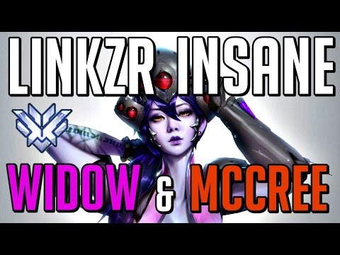 LINKZR WIDOW, MCCREE GOD | Anubis hold | Overwatch pro gameplay