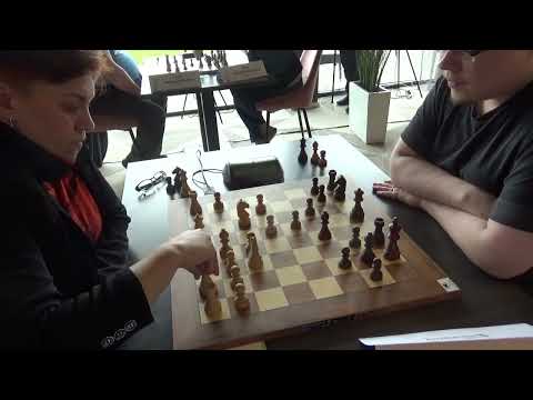 WIM Tsiganova Monika - GM Tomi Nyback | Blitz chess