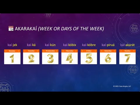 Let's Talk Taíno - Taíno Calendar 📆