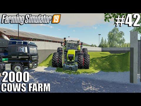 Harvesting onions Day 2  + Compacting Maize | 2000 Cows Farm | Timelapse #42 | Farming Simulator 19