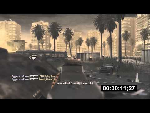 Quickest Helicopter ever ? COD4 16.87 secs