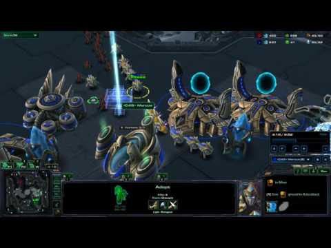Starcraft 2 Zergling invansion defense mode