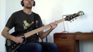 L353 Offbeat double thumb slap bass lesson, how to play bass