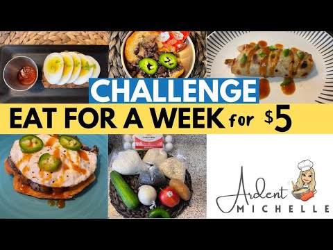 , title : 'I ATE  FOR a WEEK on $5'