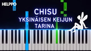 Chisu - Yksinäisen keijun tarina | Helppo Piano Tutorial (alkuperäinen sävellaji)