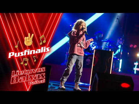 Amelija Juonytė - I Knew You Were Trouble | Pusfinalis | Lietuvos Balsas. Vaikai S3