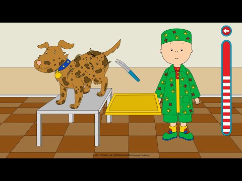 Caillou Plays Professions.