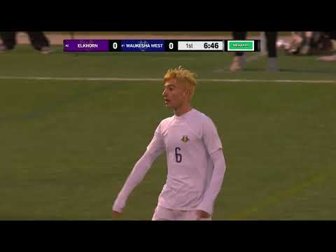 WIAA Div.  2 State Boys Soccer Championship Waukesha West vs  Elkhorn