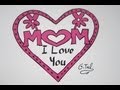 Top Handmade MOTHERS DAY CARD - easy and cheap.