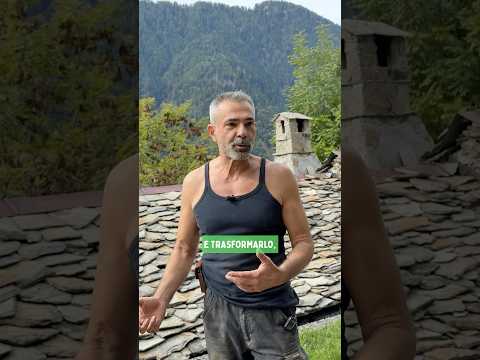 3 anni da solo per rimettere in piedi questa baita 🏡