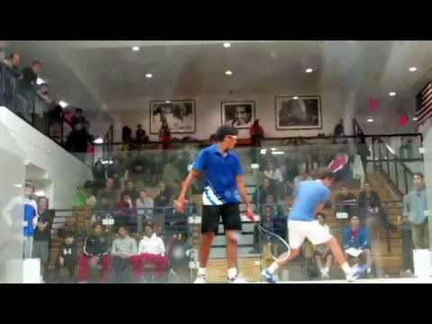 1- -Youssef Ibrahim v Lucas Stauffer (USA) US Jr Open Squash 2014 squash round of 64