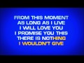 Shania Twain - From This Moment On (Karaoke HD ...