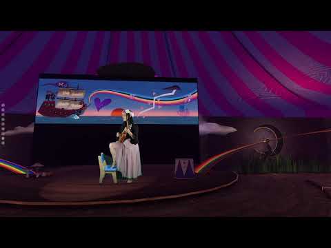 Sansar - VR Concert - lady zenaida