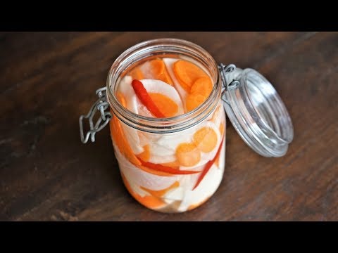 Vietnamese Vegetable Pickles : Do Chua - Morgane Recipes