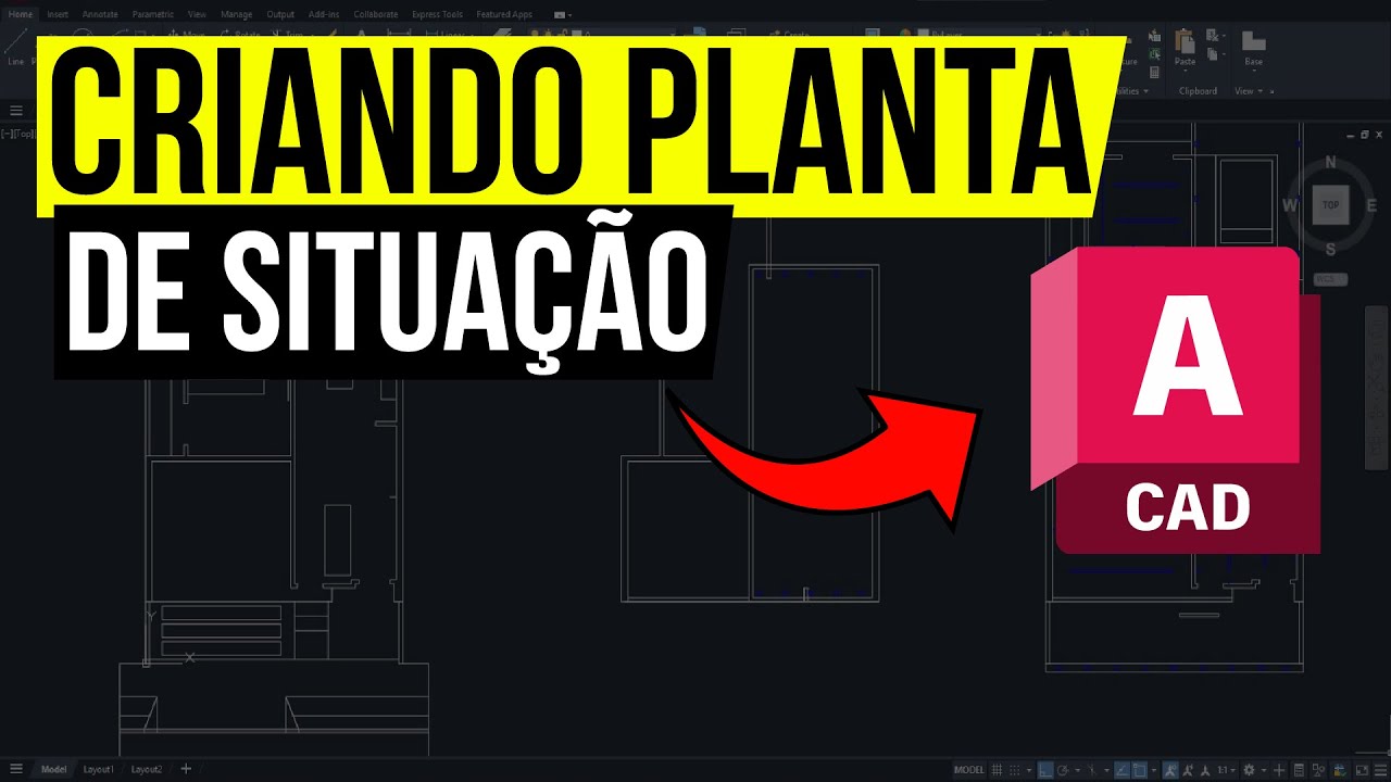 COMO FAZER PLANTA DE SITUAÇÃO NO AUTOCAD USANDO O GOOGLE MAPS