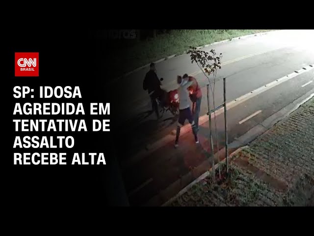 SP: Idosa agredida em tentativa de assalto recebe alta | CNN ARENA