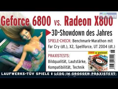 Geforce 6800 vs. Radeon X800 plus Praxis Total - Rückblick PCGH 06/2004