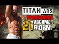 ADDOMINALI in 21 GIORNI ▪ TITAN ABS programma allenamento