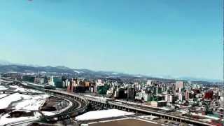 preview picture of video '北海道旭川市ラジコンヘリ空撮　マルチコプター 2012 April Session'