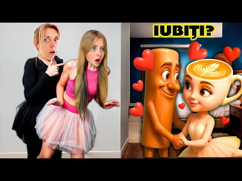 💃 Ballerina Cappuccina ☕ PĂRĂSITĂ de Tung Tung Sahur 🥺 Nu-i deschide ușa în vacanță 🚪