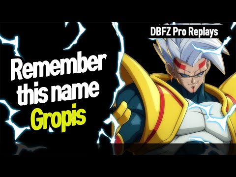 【DBFZ】 The best player you should remember, Gropis vs Gamba  【DBFZ Pro Replays】