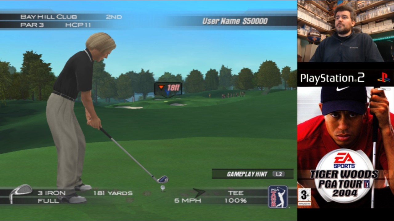 TIGER WOODS PGA TOUR 2004 (PS2 / GC / PC / XBOX) ⛳ Gameplay Español | EVENTO ESPECIAL JUEGOS DE GOLF