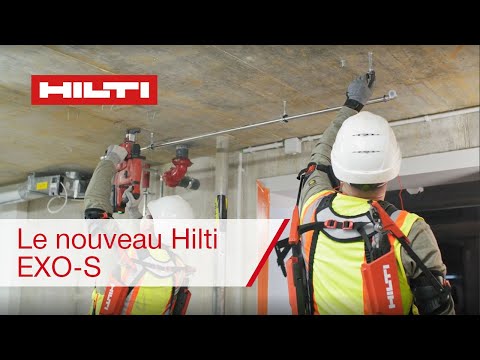 Hilti EXO-S - Un exosquelette pour le bien-être des employés