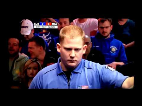 Mosconi Cup Day 4 Match 4 Melling vs Shuff
