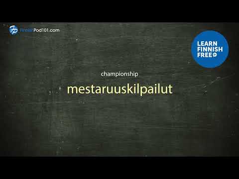 30 Intermediate Finnish Words (Useful Vocabulary)