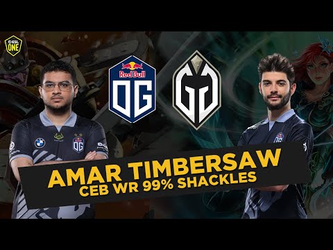 OG vs Gaimin Gladiators - ATF TIMBERSAW l CEB 99% SHACKLES
