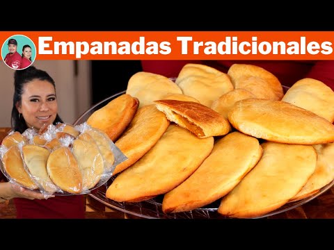Empanadas de CALABAZA CASERAS Tradicionales - AMASADO de 15 Minutos Con PAN Bien SUAVE