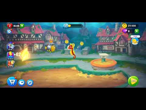 Fishdom game  levels 661-670, Playrix games