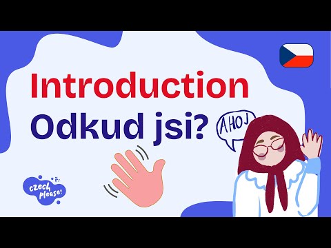 INTRODUCING YOURSELF IN CZECH l  Phrases, Vocabulary. Czech please!