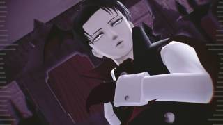 【進撃のMMD】ヴァンパイアリヴァイで[Ａ]ddiction【Attack on Titan MMD】