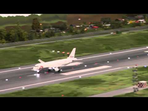 The Biggest HO Airport of the world in Miniatur Wunderland Hamburg, Germany, 14-1-14, Part 1 of 6