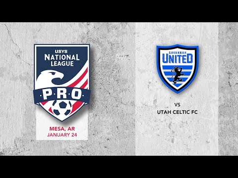 Utah Celtic FC 08 Boys vs Savannah United 08B Premier