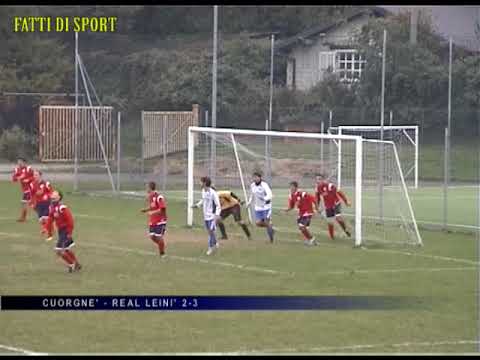 Calcio Rivediamoli : Cuorgne' - Real Leini'  2-3  Campionato 2010/2011