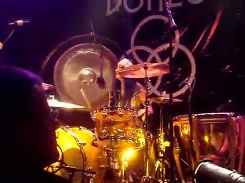 Yael the DrumAddict performing at Bonzo Birthday Bash