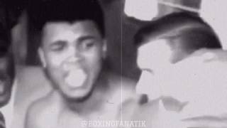 Muhammad Ali &quot;Rumble young man rumble&quot;.